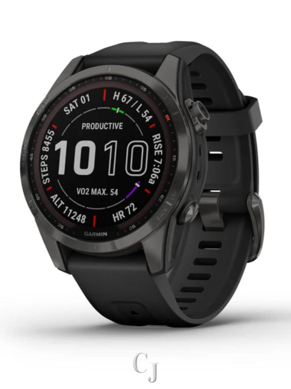 Garmin fēnix® 7S – Sapphire Solar Edition