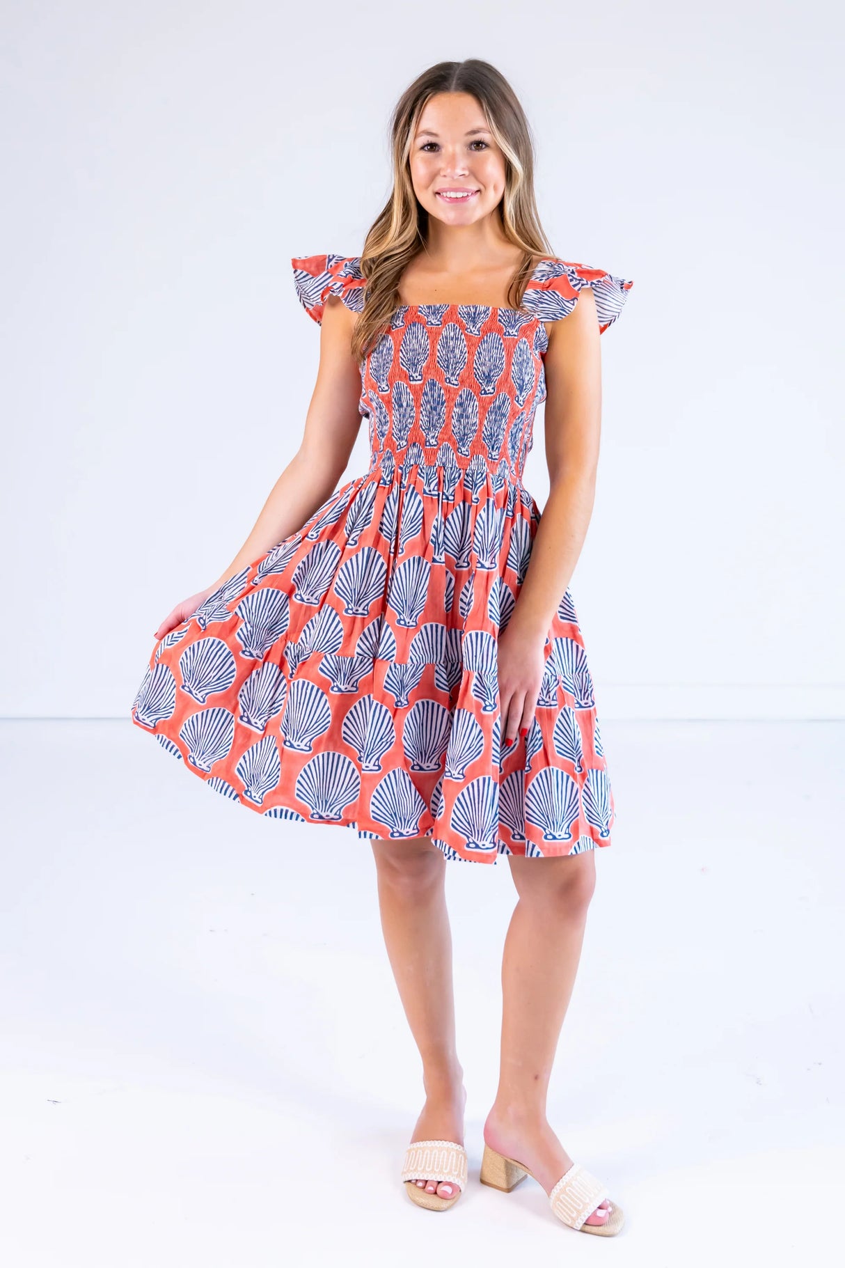 Lilbelle Erin Tie Back Mini Dress