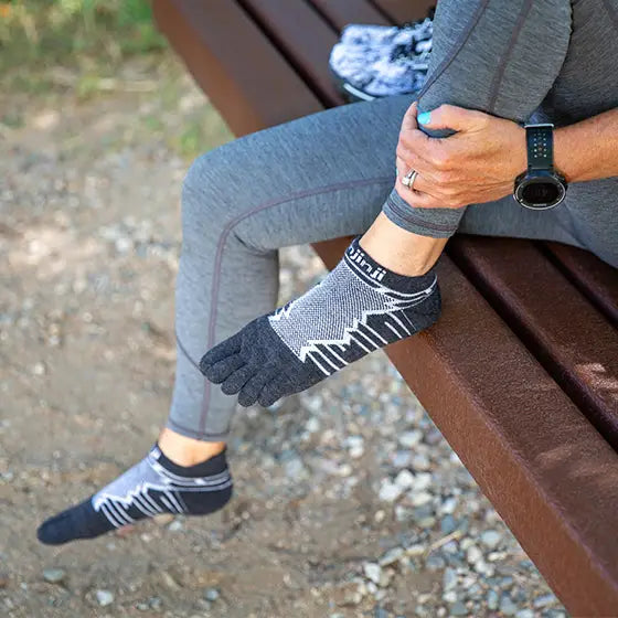 Injinji Ultra Run No Show Wool