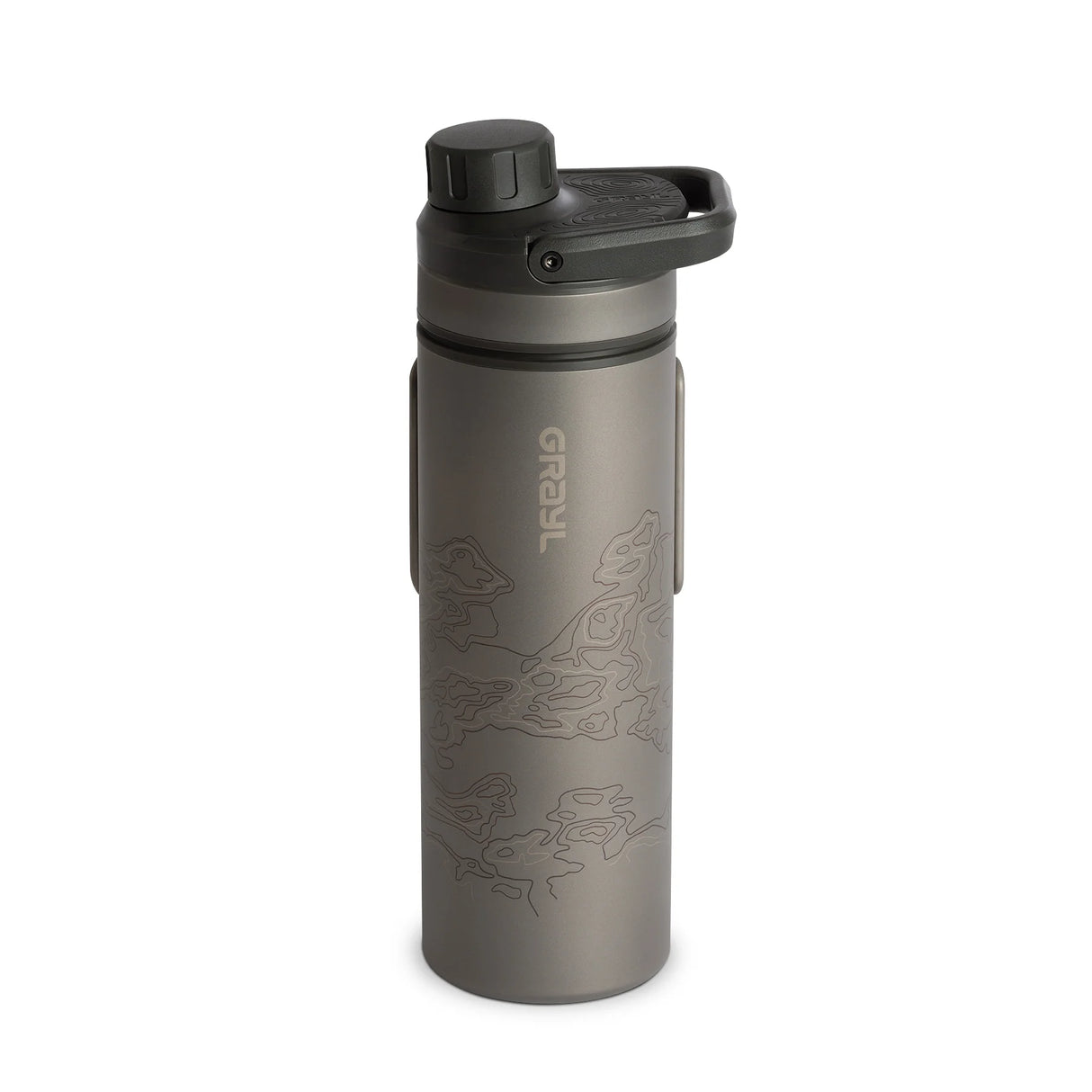 Grayl UltraPress Titanium Purifier Bottle - 16.9 oz