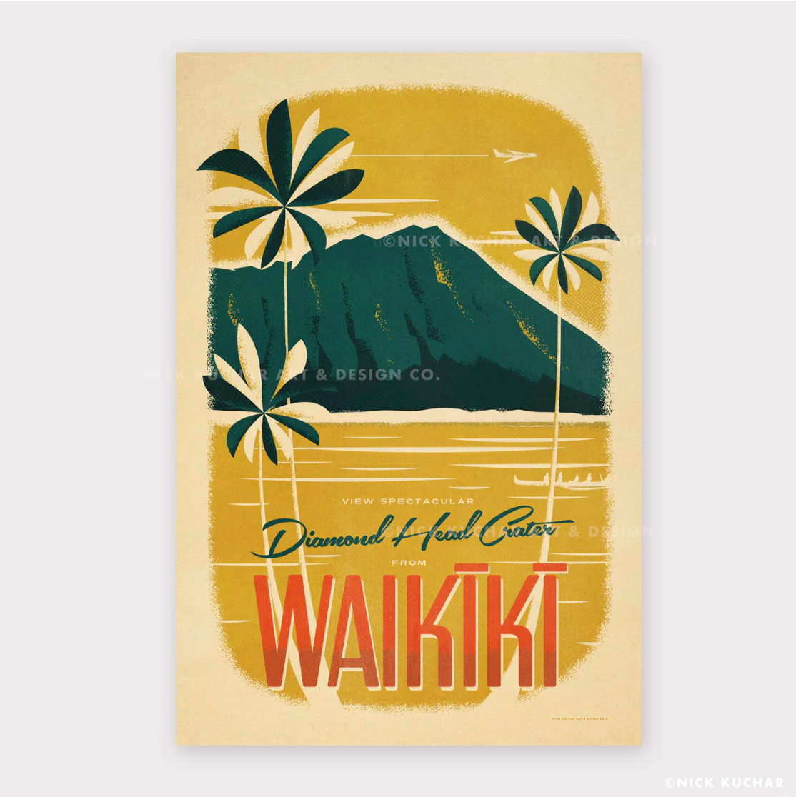 Nick Kuchar - Hawaii Travel Prints