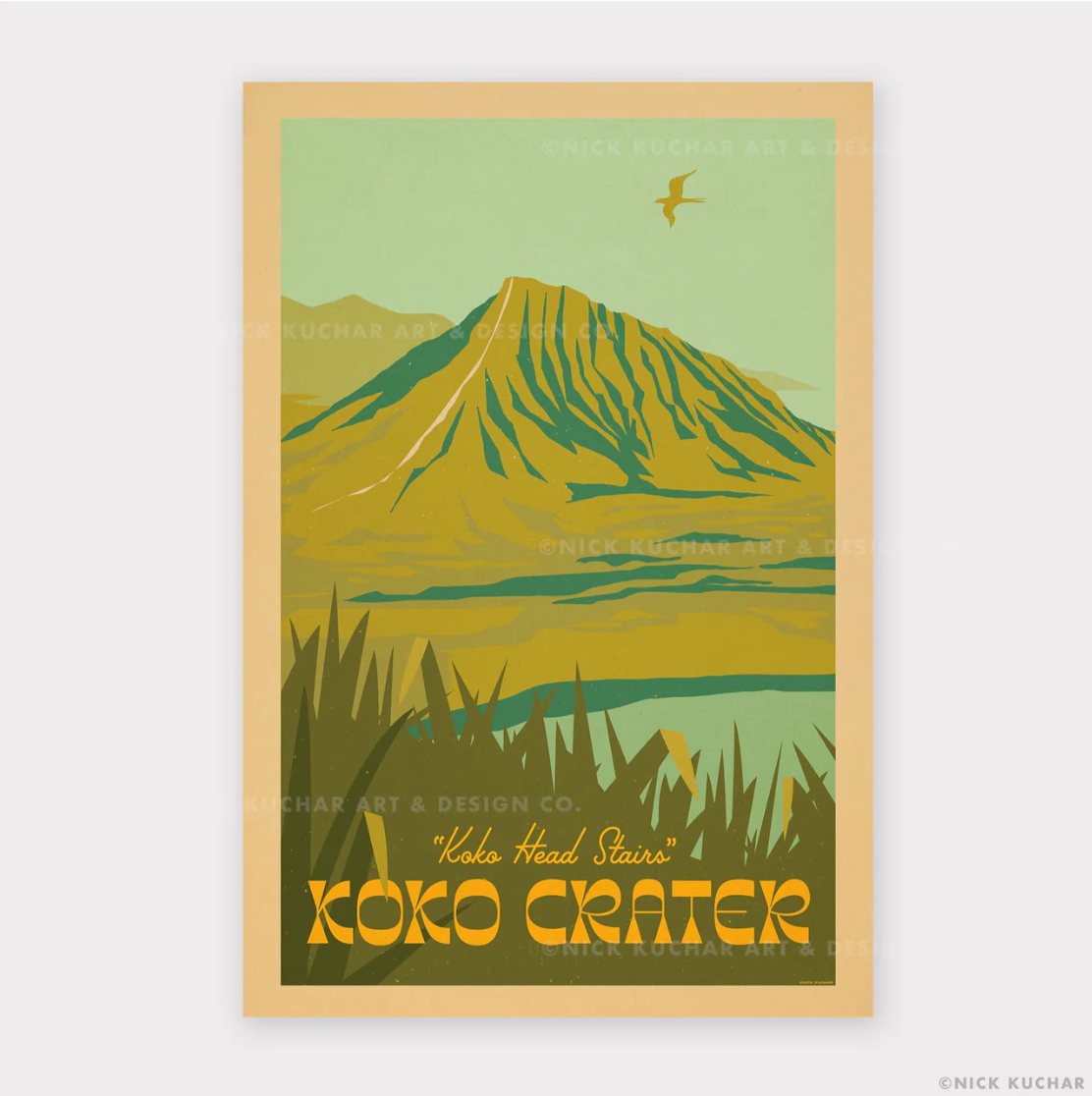Nick Kuchar - Hawaii Travel Prints
