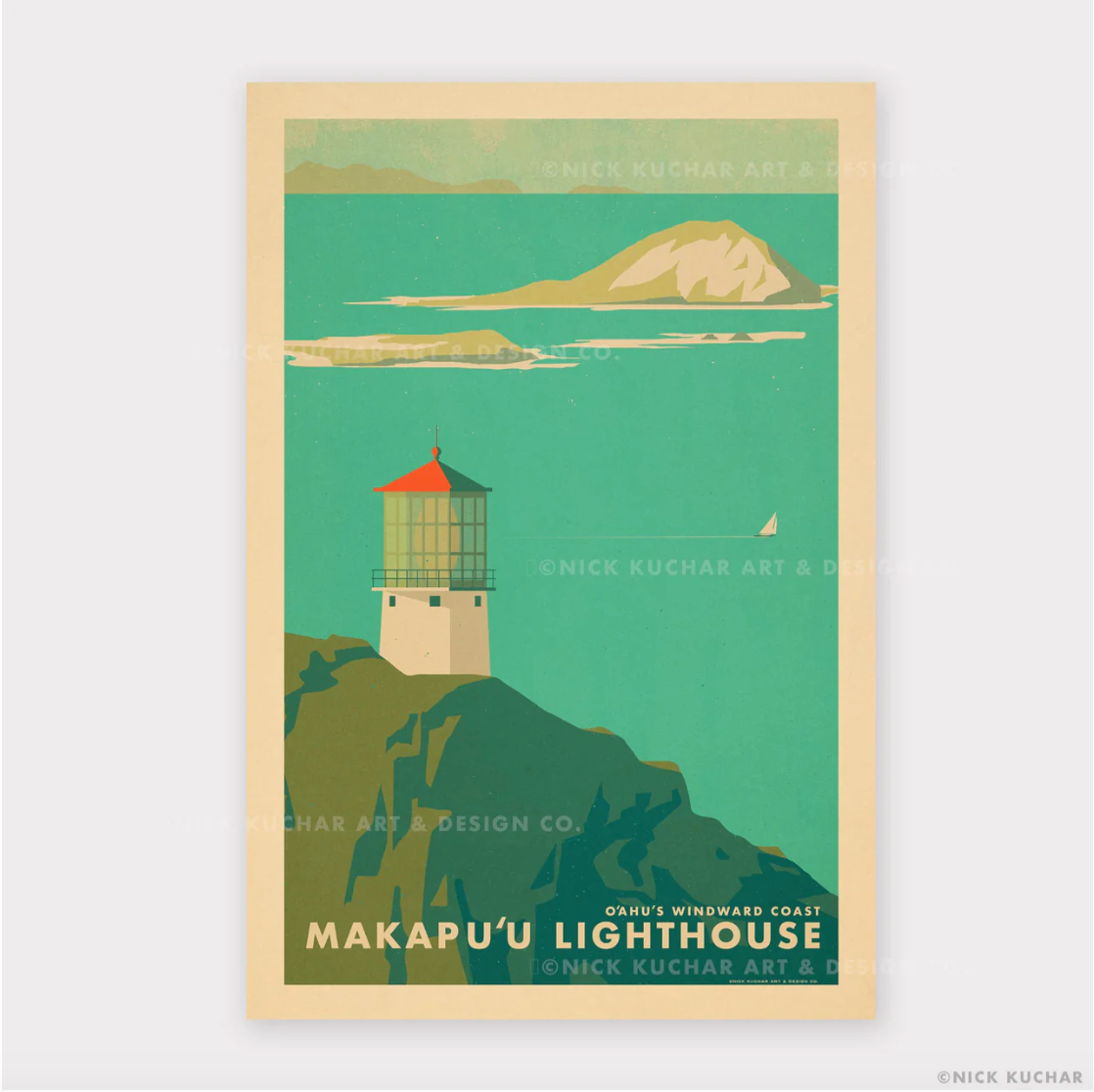 Nick Kuchar - Hawaii Travel Prints