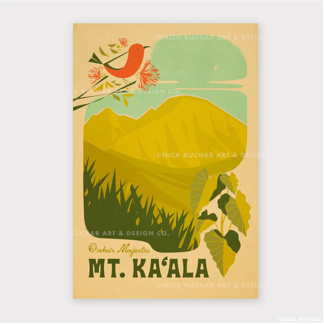 Nick Kuchar - Hawaii Travel Prints