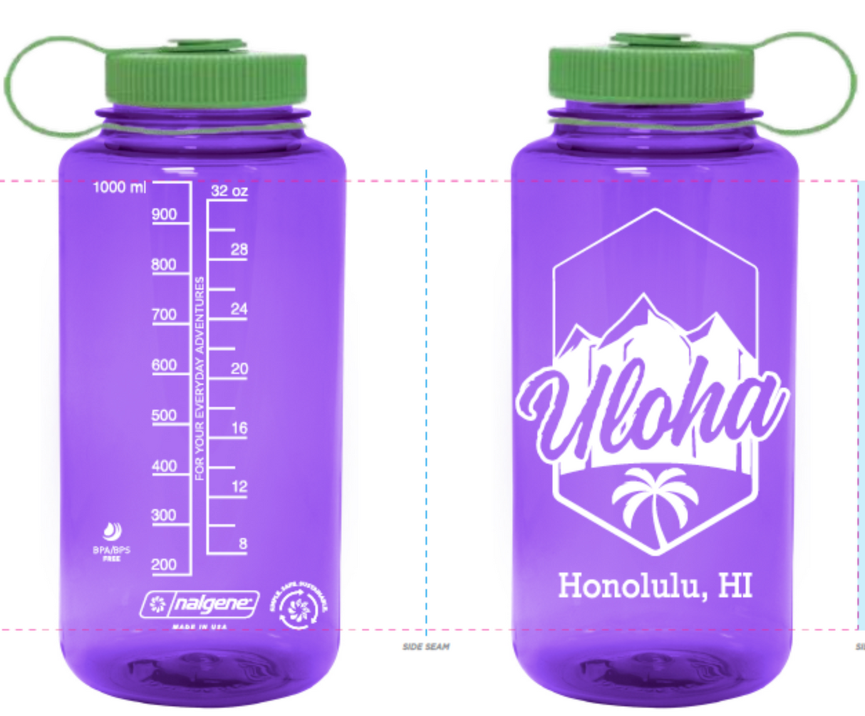 Nalgene Uloha Sustain 32oz WM Custom Nalgene