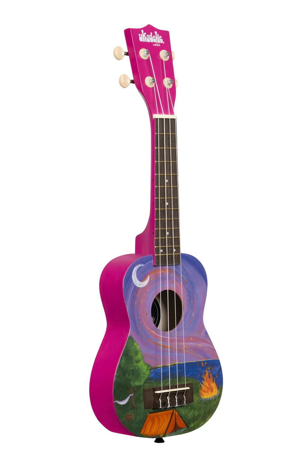 Kala Ukadelic Series Graphic Top Soprano Ukulele