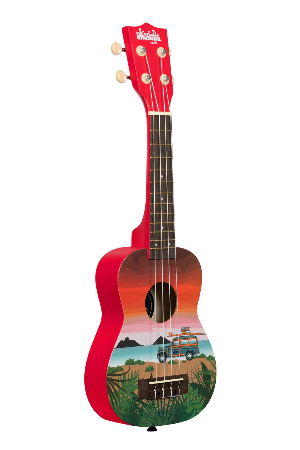 Kala Ukadelic Series Graphic Top Soprano Ukulele
