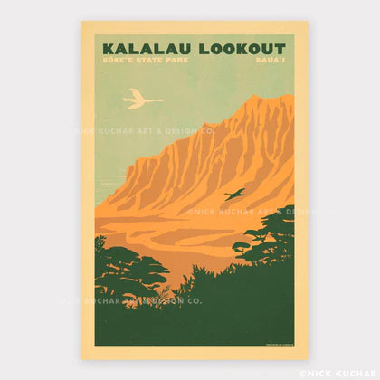 Nick Kuchar - Hawaii Travel Prints