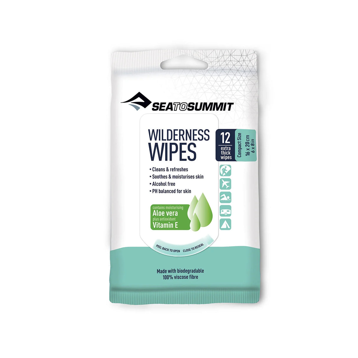 Sea To Summit Trek and Travel Wilderness Wipes