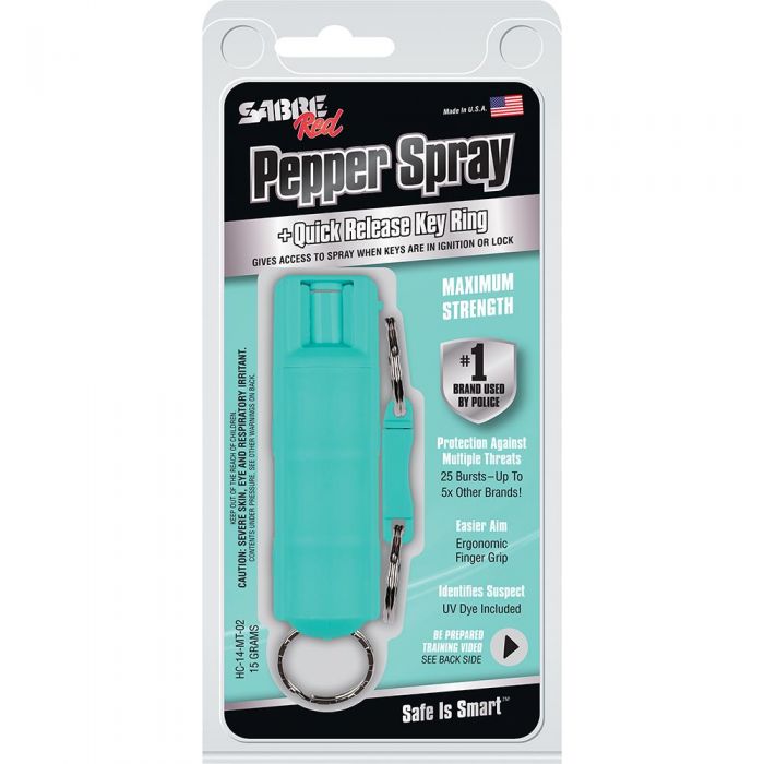 Sabre Mint Keycase Pepper Spray