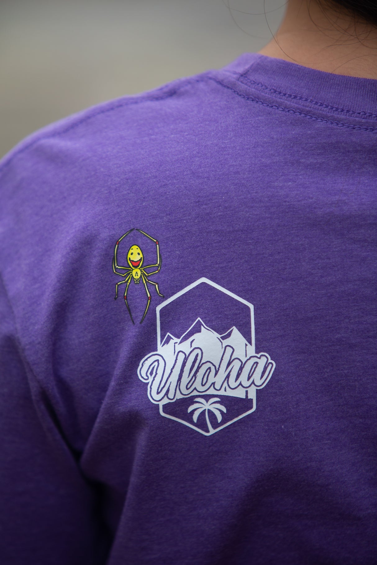 Uloha Happy Face Spider Shirt