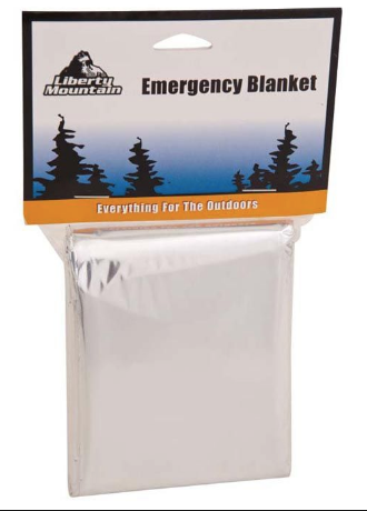 Liberty Mountain Emergency Blanket