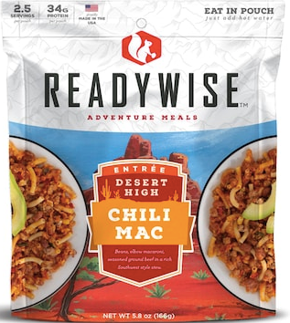 Readywise Adventure Meals