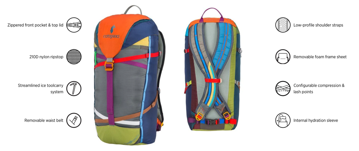 cotopaxi backpack tarak Cotopaxi Tarak 20L Climbing Pack – Uloha