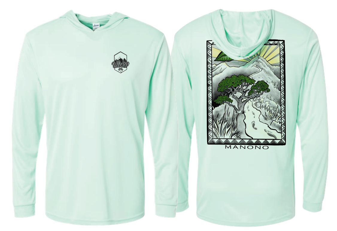 Uloha "Manono" Performance Hooded L/S Shirt