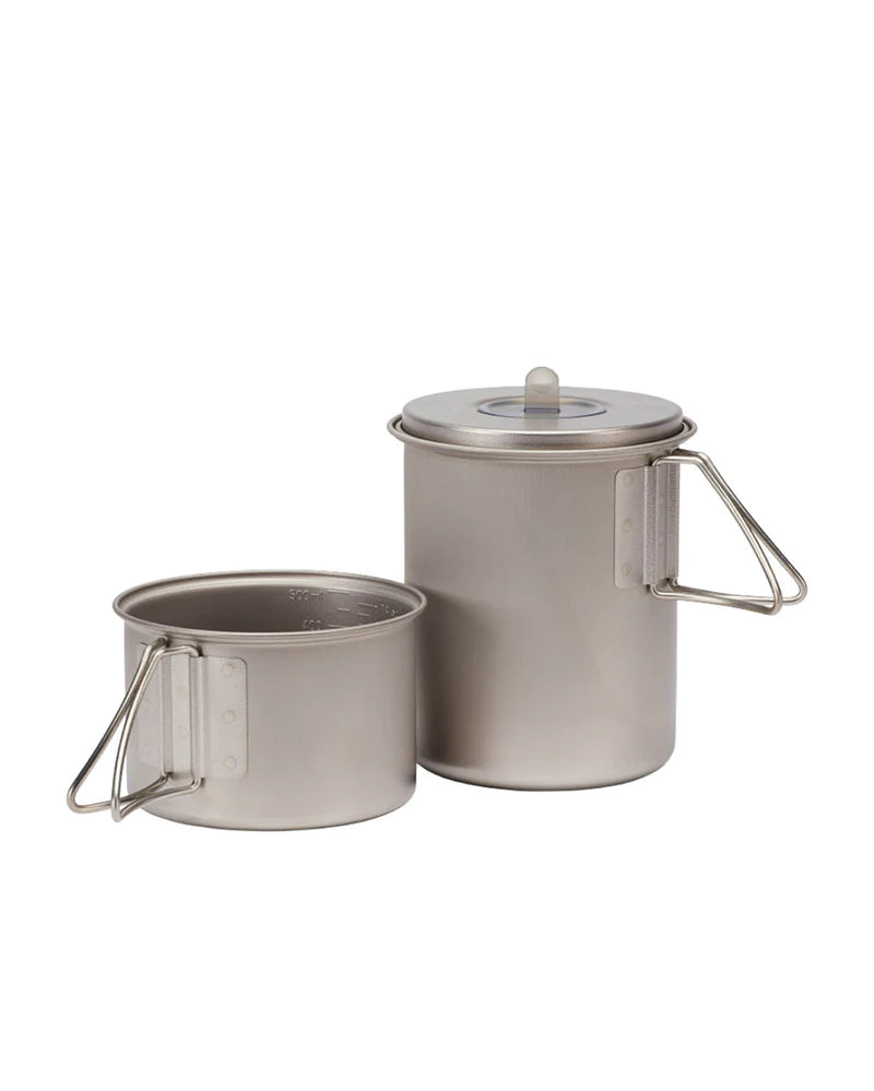 SnowPeak Titanium Mini Solo Cookset