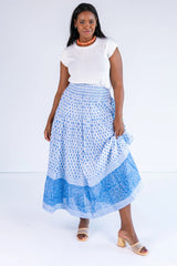 Lilbelle Britt Smocked Maxi Skirt