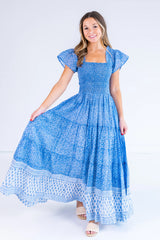 Lilbelle Lil Smocked Maxi Dress