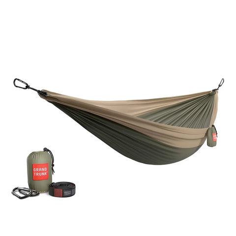 Grand Trunk Double Deluxe Hammock w/Straps