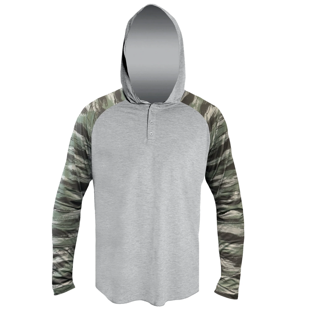 ANETIK Mens Fuse Henley Hoody