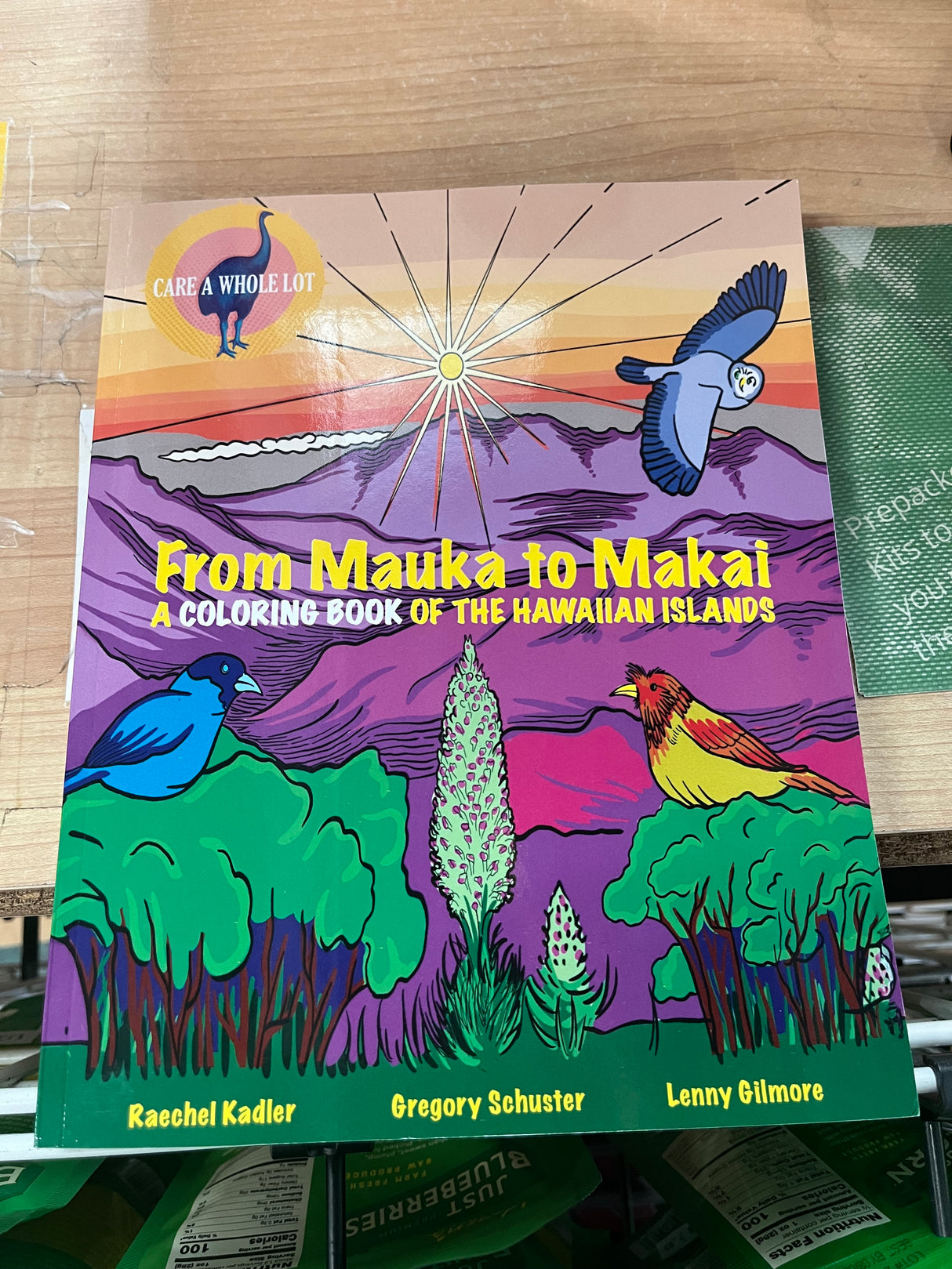 Care A Whole Lot Coloring Book Mauka to Makai