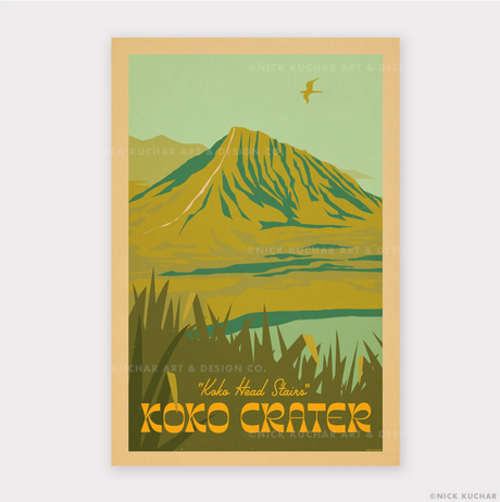 Nick Kuchar - Hawaii Travel Prints
