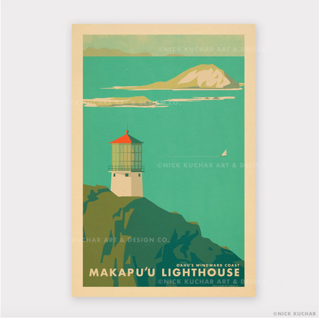 Nick Kuchar - Hawaii Travel Prints