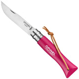 Opinel No.06 Colorama Stainless Steel Folding Knife with Lanyard