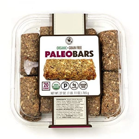 Paleo Bars Organic Grain Free