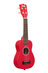 Kala Ukadelic Series Solid Color Soprano Ukulele