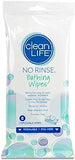 Clean Life - No Rinse Bathing Wipes