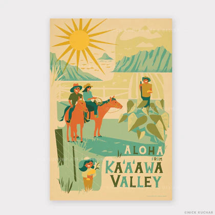 Nick Kuchar - Hawaii Travel Prints