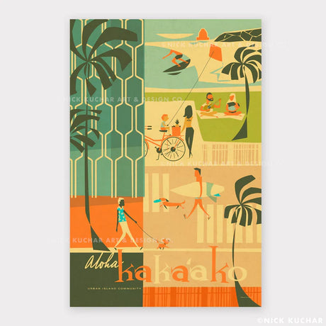 Nick Kuchar - Hawaii Travel Prints