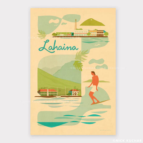 Nick Kuchar - Hawaii Travel Prints