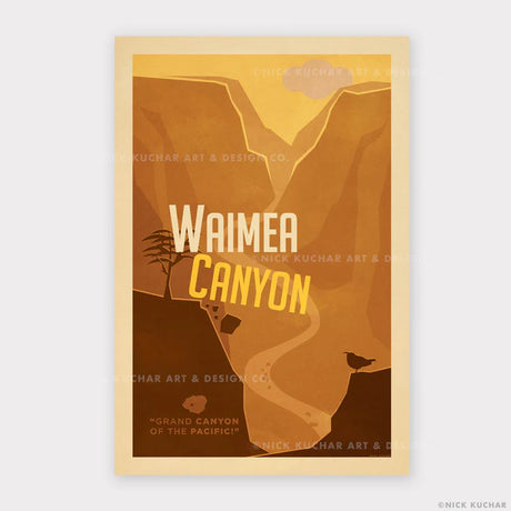 Nick Kuchar - Hawaii Travel Prints