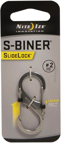 NiteIze S-Biner Slidelock Stainless Steel