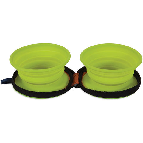 Silicone Travel Duo Bowl