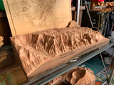 Wooden Topographical Carvings