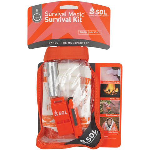 SOL Survival Medical Kit in Dry Bag