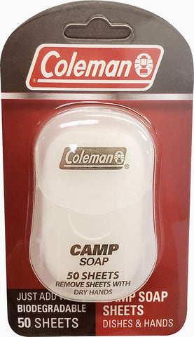 Coleman Biodegradeable Soap Sheets