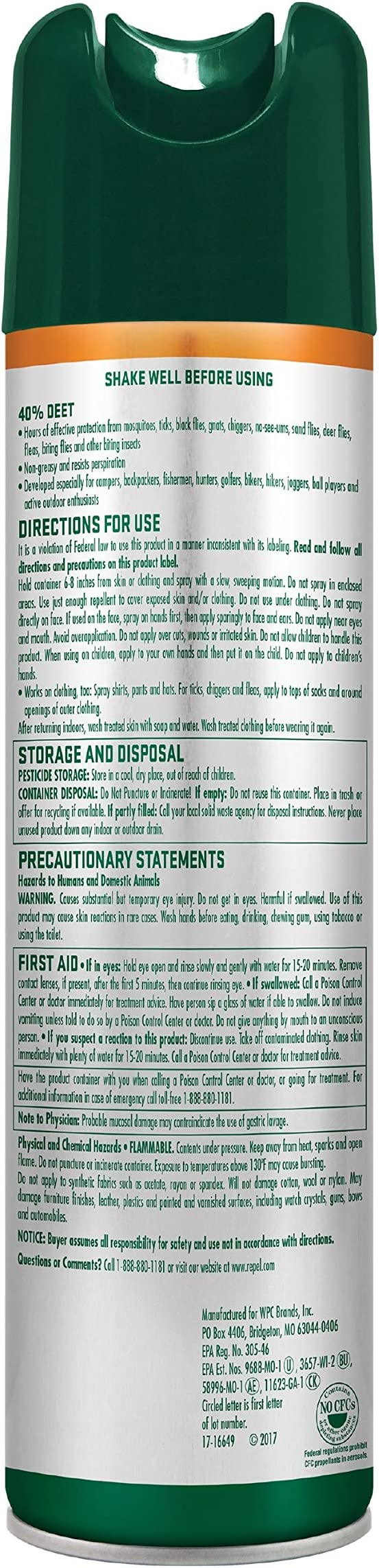 Repel Sportsmen Max Insect Repellent