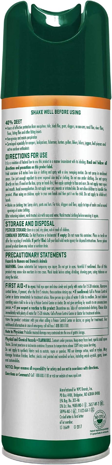 Repel Sportsmen Max Insect Repellent