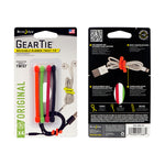 NiteIze Gear Tie® Reusable Rubber Twist Tie™ 3 in. - 4 Pack