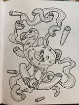 Care A Whole Lot: Endangered and Extinct Coloring Book