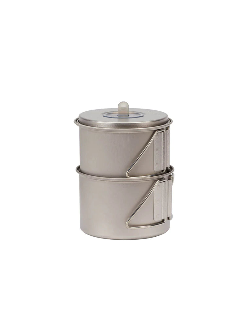 SnowPeak Titanium Mini Solo Cookset